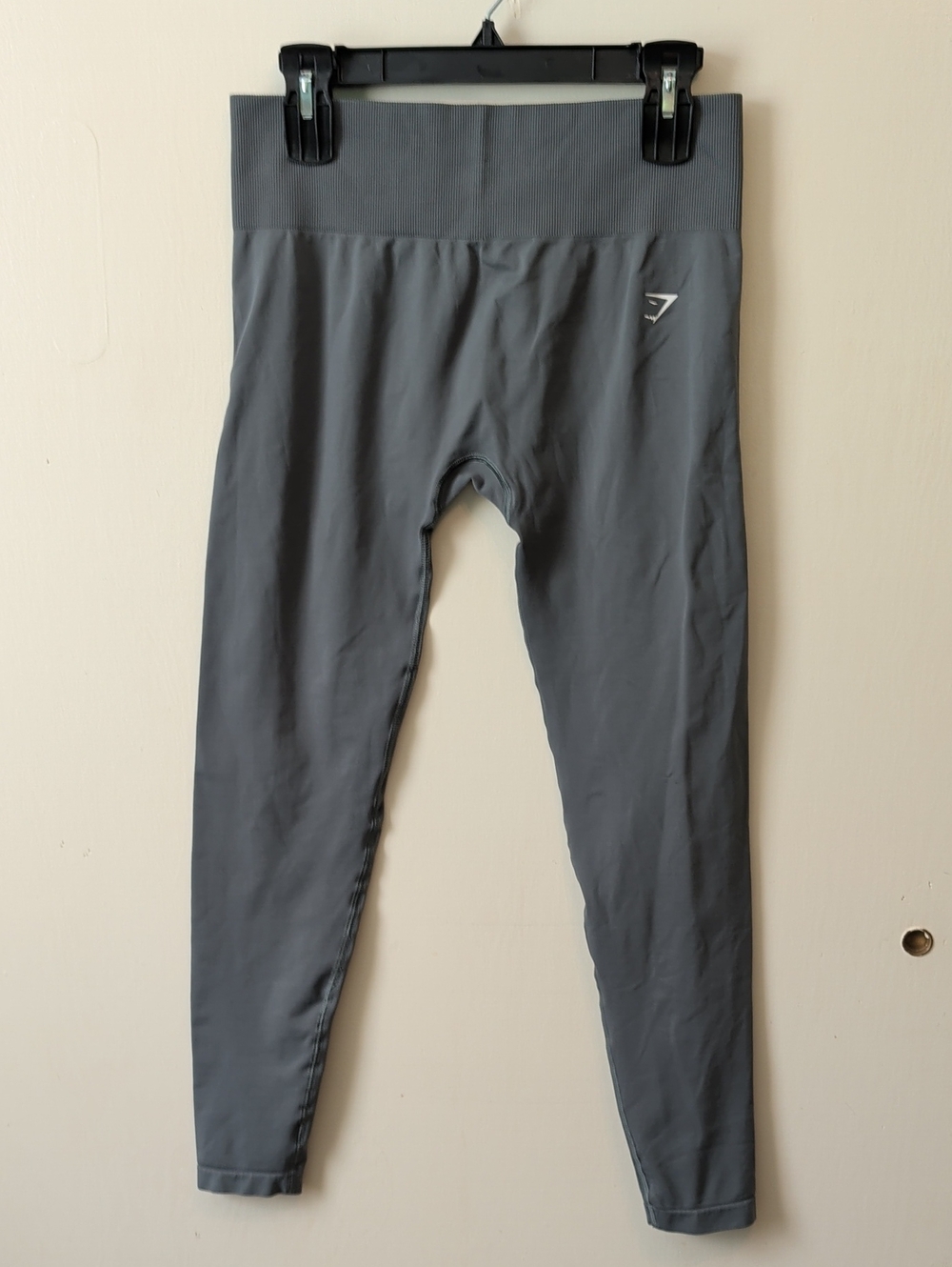 Gymshark Charcoal High-Waist Grey Gym Yoga Performance Leggings